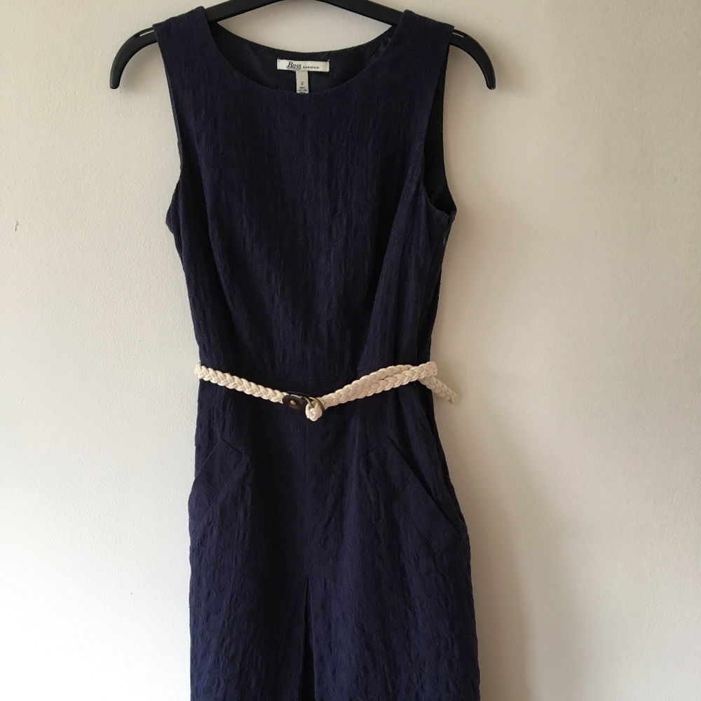 G.H. Bass Navy Dress